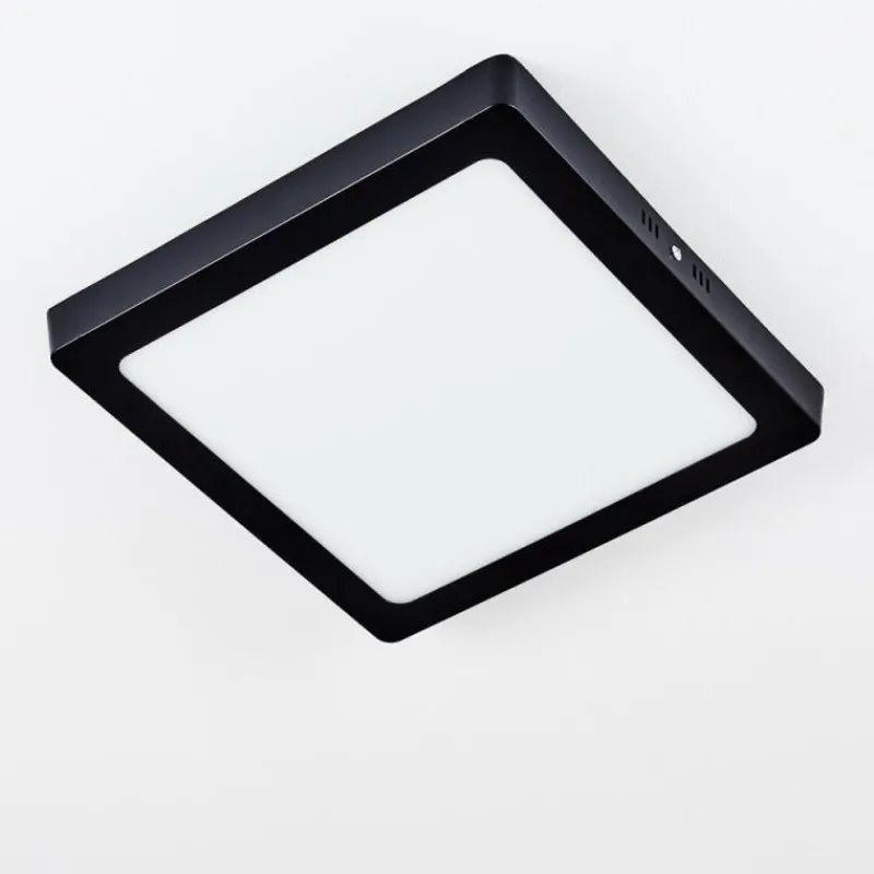 hofstein Plafonnier Kragos Noir, 1 lumière