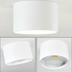 hofstein Plafonnier Kristallo LED Blanc, 1 lumière