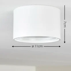 hofstein Plafonnier Kristallo LED Blanc, 1 lumière