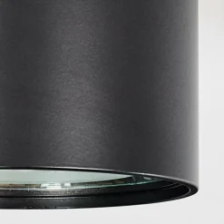 hofstein Plafonnier Kristallo LED Noir, 1 lumière