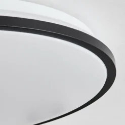 hofstein Plafonnier Kroch LED Blanc, 1 lumière, Télécommandes, Changeur de couleurs