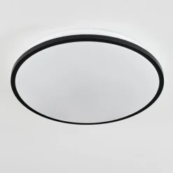 hofstein Plafonnier Kroch LED Blanc, 1 lumière, Télécommandes, Changeur de couleurs