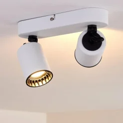 Lampes Vintages & Rétros-hofstein Plafonnier Kullaberg Blanc, 2 lumières