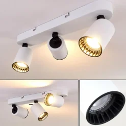 hofstein Plafonnier Kullaberg Blanc, 3 lumières