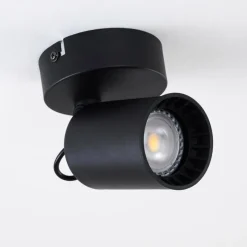 hofstein Plafonnier Kullaberg Noir, 1 lumière