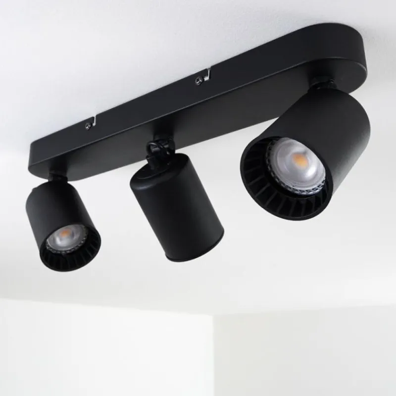 hofstein Plafonnier Kullaberg Noir, 3 lumières