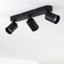 hofstein Plafonnier Kullaberg Noir, 3 lumières