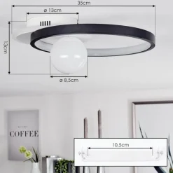 hofstein Plafonnier Lahela LED Blanc, 1 lumière