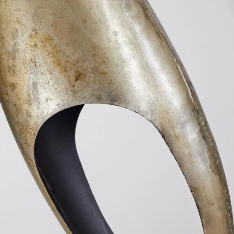 Lampes Industrielles-hofstein Plafonnier Lamington Argent Oxydé, 5 lumières