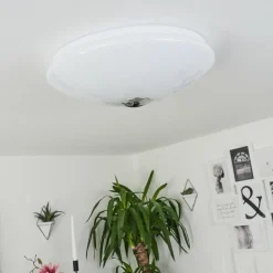 hofstein Plafonnier Langlois Blanc, 1 lumière