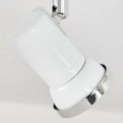 hofstein Plafonnier Lanrigan Chrome, Blanc, 4 lumières