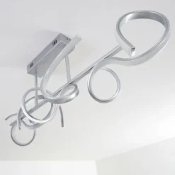 hofstein Plafonnier Lavaca LED Argenté, 1 lumière