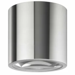 Luminaires LCD Plafonnier LCD Fehmarn Acier inoxydable, 1 lumière