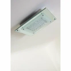 Luminaires Globo Lighting Plafonnier LED Globo Liana Chrome, 1 lumière