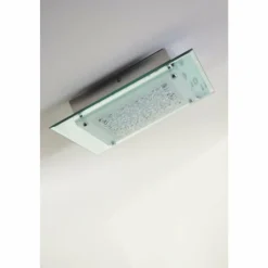 Luminaires Globo Lighting Plafonnier LED Globo Liana Chrome, 1 lumière