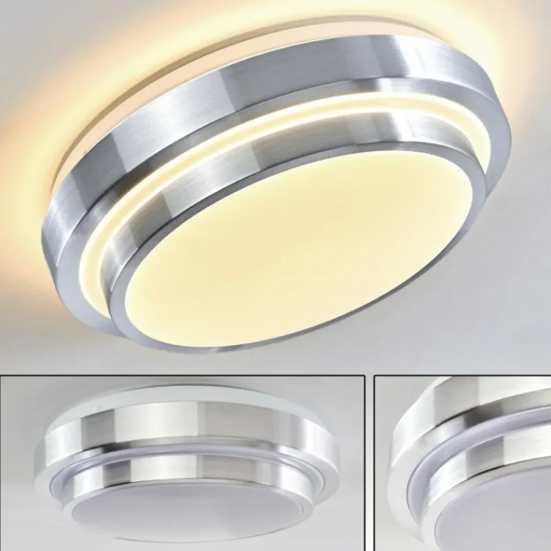 hofstein Plafonnier LED SORA Blanc, 1 lumière