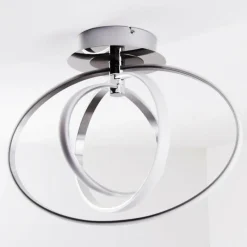 Luminaires Trio Plafonnier LED Trio Corland Chrome, 1 lumière* Éclairage Led