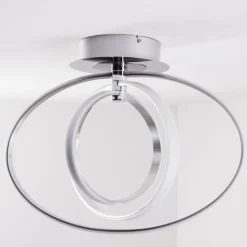 Luminaires Trio Plafonnier LED Trio Corland Chrome, 1 lumière* Éclairage Led