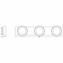 Luminaires Ledvance Plafonnier LEDVANCE Bathroom Argenté, 1 lumière