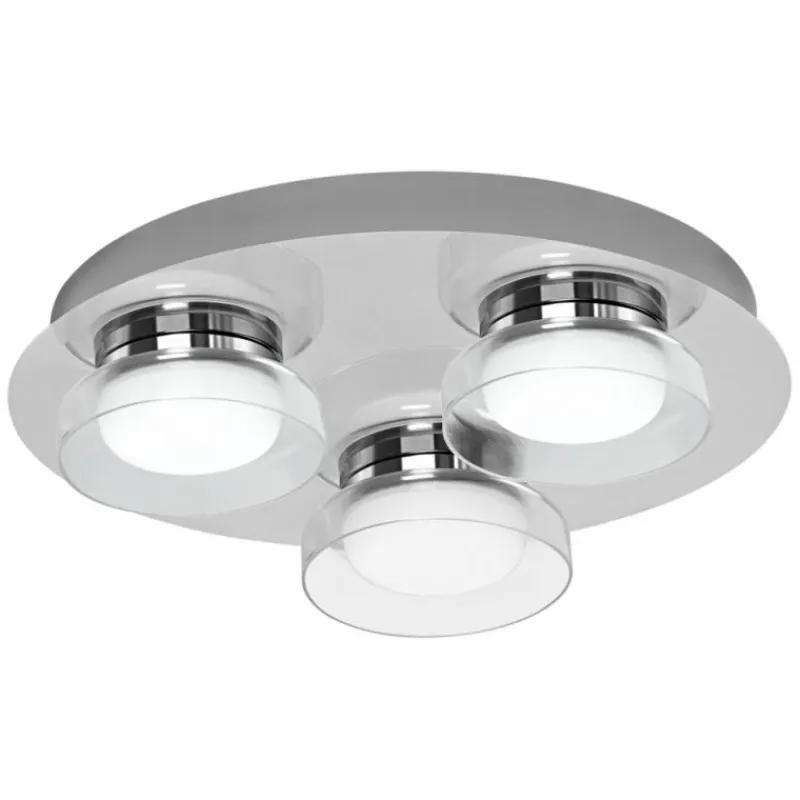 Luminaires Ledvance Plafonnier LEDVANCE Bathroom Argenté, 1 lumière