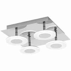 Luminaires Ledvance Plafonnier LEDVANCE Bathroom Argenté, 1 lumière