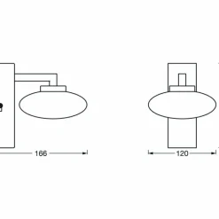 Luminaires Ledvance Plafonnier LEDVANCE Bathroom Argenté, 1 lumière