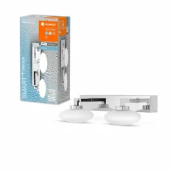 Luminaires Ledvance Plafonnier LEDVANCE Bathroom Argenté, 1 lumière