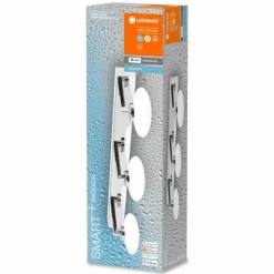 Luminaires Ledvance Plafonnier LEDVANCE Bathroom Argenté, 1 lumière