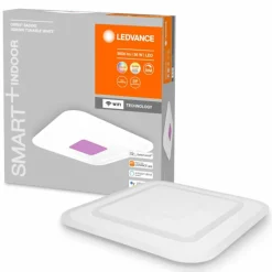 Luminaires Ledvance Plafonnier LEDVANCE Decorative Blanc, 1 lumière, Changeur de couleurs