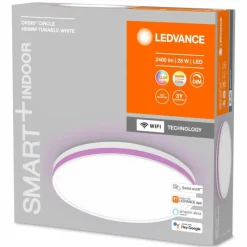 Luminaires Ledvance Plafonnier LEDVANCE Decorative Blanc, 1 lumière