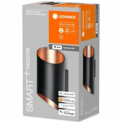 Luminaires Ledvance Plafonnier LEDVANCE Decorative Noir, 1 lumière