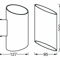 Luminaires Ledvance Plafonnier LEDVANCE Decorative Noir, 1 lumière