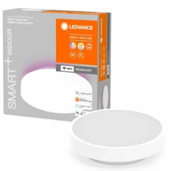 Luminaires Ledvance Plafonnier LEDVANCE Decorative Blanc, 1 lumière, Changeur de couleurs