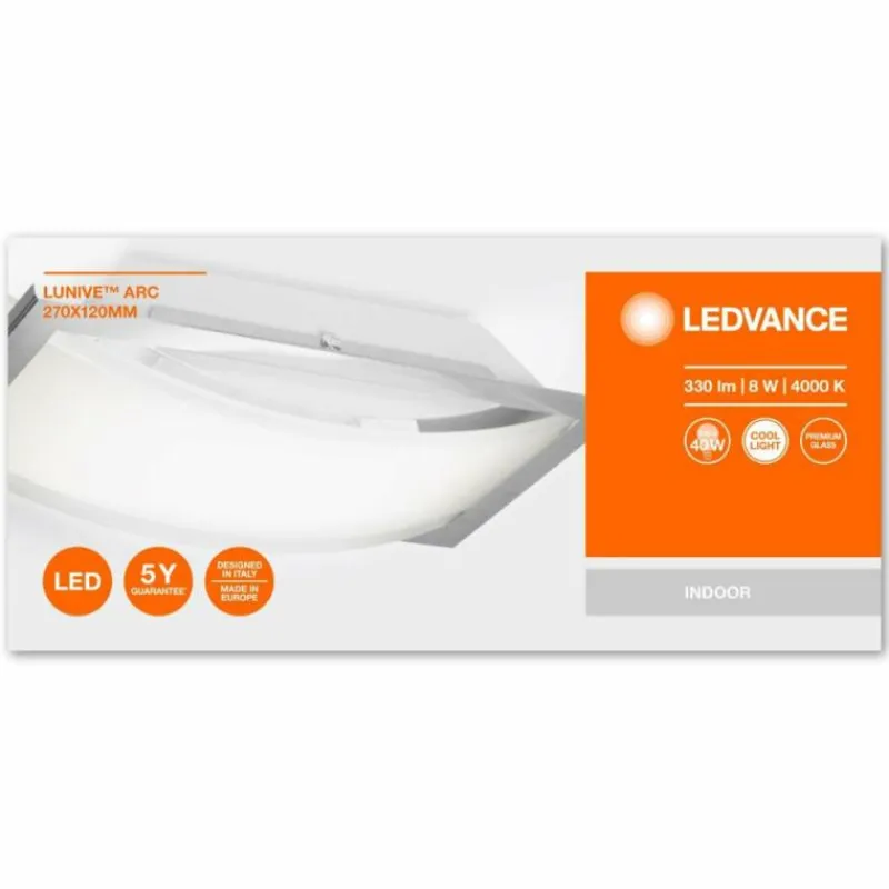 Luminaires Ledvance Plafonnier LEDVANCE LUNIVE Argenté, 1 lumière