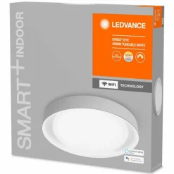 Luminaires Ledvance Plafonnier LEDVANCE ORBIS Gris, 1 lumière