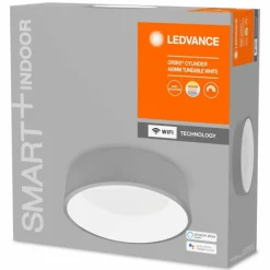 Luminaires Ledvance Plafonnier LEDVANCE ORBIS Gris, 1 lumière