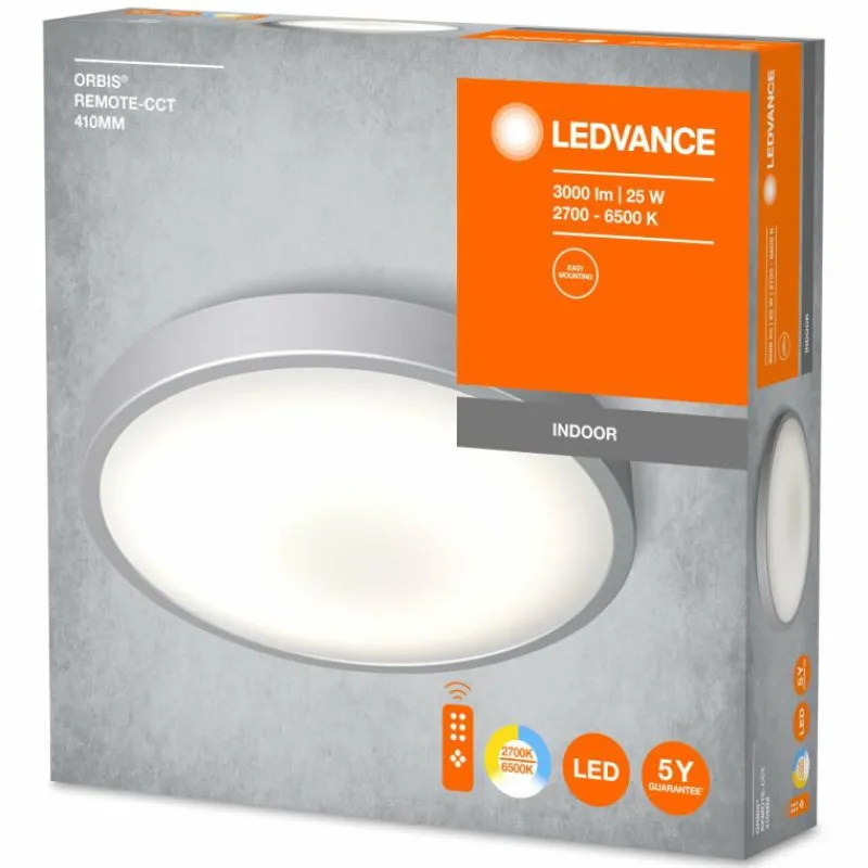Luminaires Ledvance Plafonnier LEDVANCE ORBIS® Blanc, 1 lumière* Éclairage Led