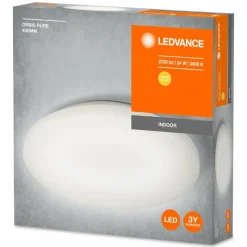 Luminaires Ledvance Plafonnier LEDVANCE ORBIS® Blanc, 1 lumière* Éclairage Led