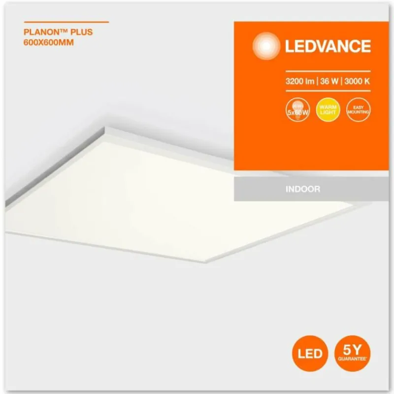 Luminaires Ledvance Plafonnier LEDVANCE PLANON Blanc, 1 lumière* Éclairage Led