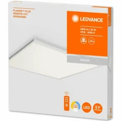 Luminaires Ledvance Plafonnier LEDVANCE PLANON Blanc, 1 lumière, Télécommandes* Éclairage Led