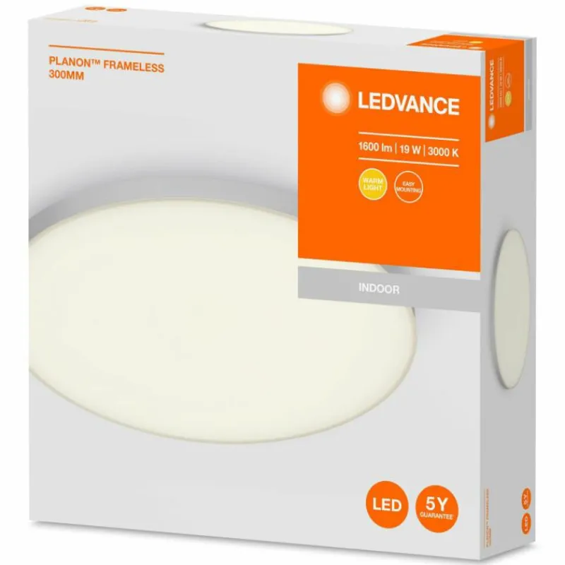 Luminaires Ledvance Plafonnier LEDVANCE PLANON Blanc, 1 lumière* Éclairage Led