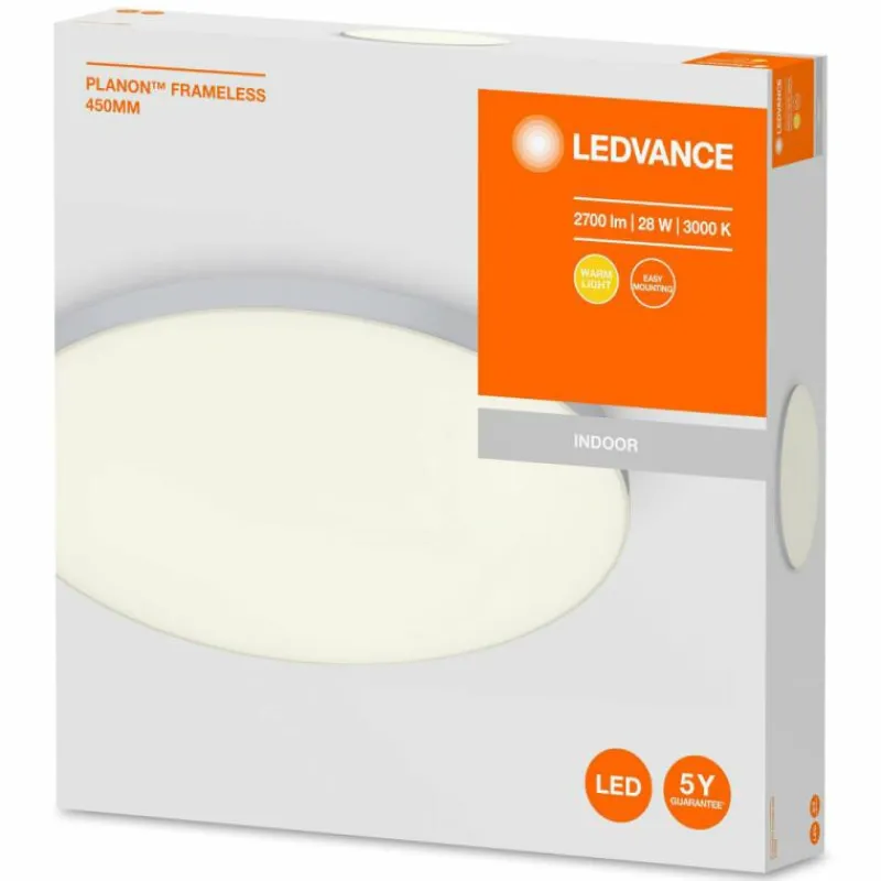 Luminaires Ledvance Plafonnier LEDVANCE PLANON Blanc, 1 lumière* Éclairage Led