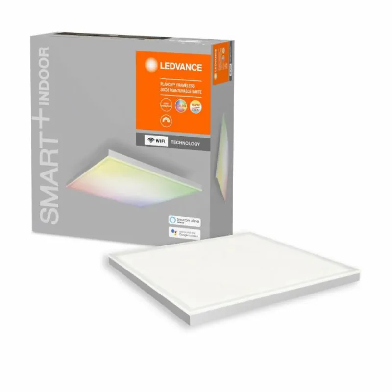 Luminaires Ledvance Plafonnier LEDVANCE PLANON Blanc, 1 lumière, Changeur de couleurs