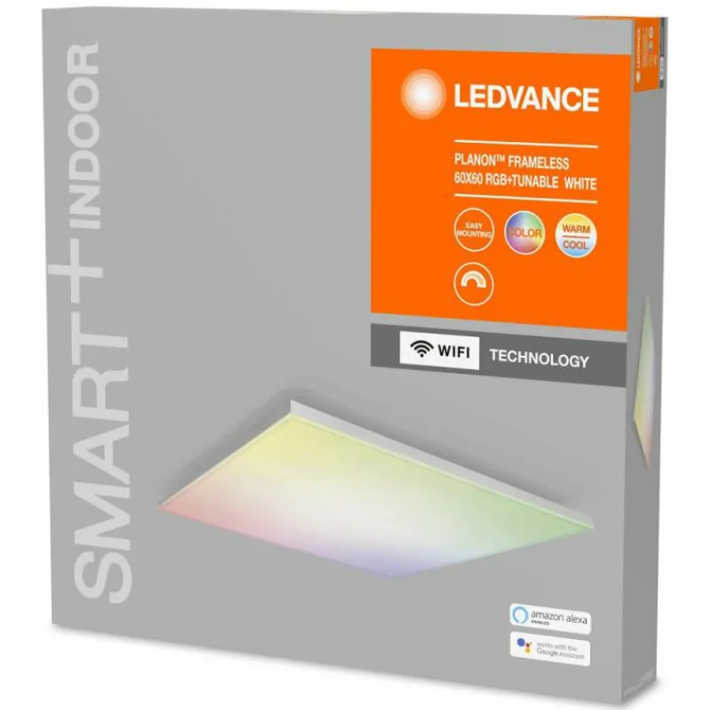 Luminaires Ledvance Plafonnier LEDVANCE PLANON Blanc, 1 lumière, Changeur de couleurs