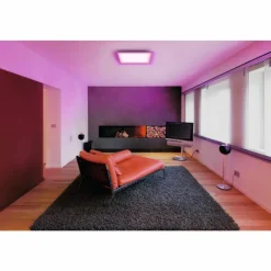 Luminaires Ledvance Plafonnier LEDVANCE SMART+ Blanc, 1 lumière, Changeur de couleurs