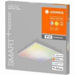 Luminaires Ledvance Plafonnier LEDVANCE SMART+ Blanc, 1 lumière, Changeur de couleurs