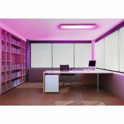 Luminaires Ledvance Plafonnier LEDVANCE SMART+ Blanc, 1 lumière, Changeur de couleurs