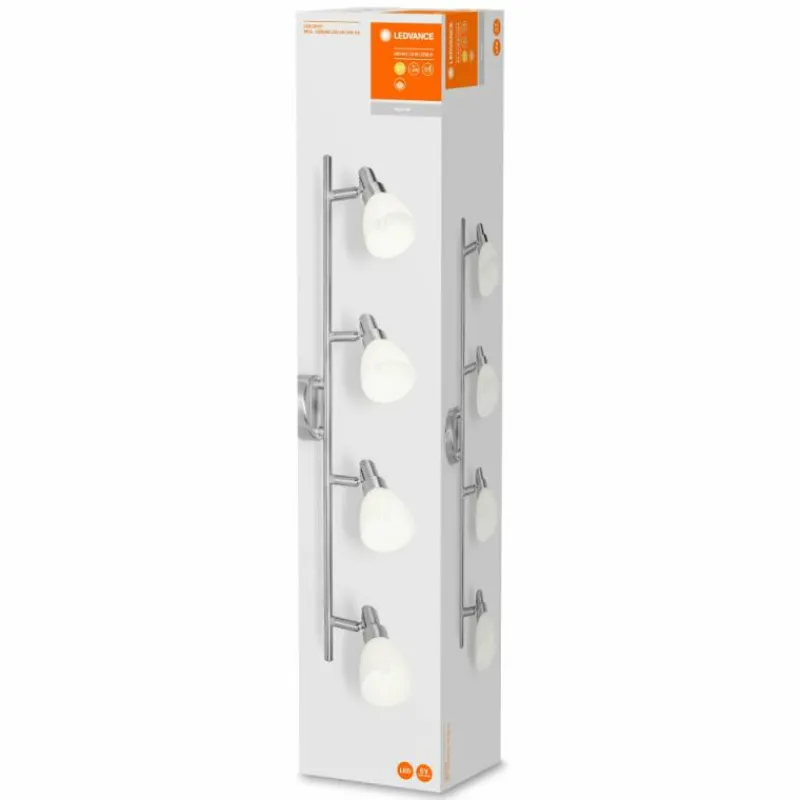 Luminaires Ledvance Plafonnier LEDVANCE SPOT Argenté, 4 lumières