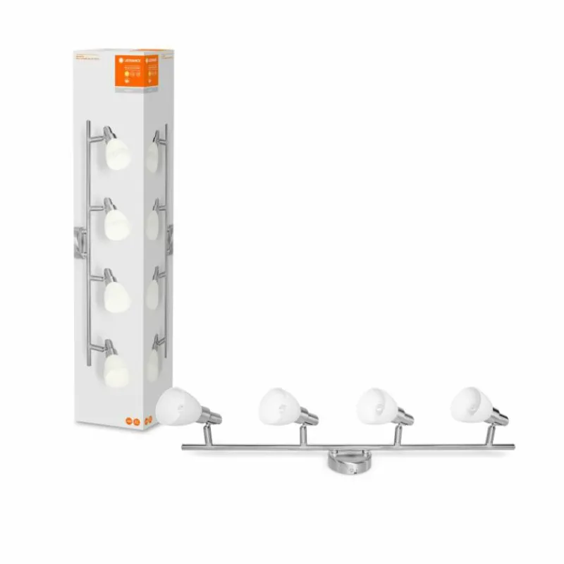 Luminaires Ledvance Plafonnier LEDVANCE SPOT Argenté, 4 lumières