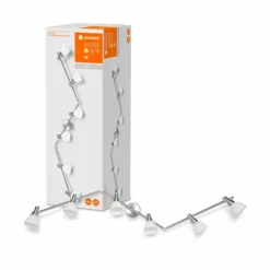 Luminaires Ledvance Plafonnier LEDVANCE SPOT Argenté, 6 lumières